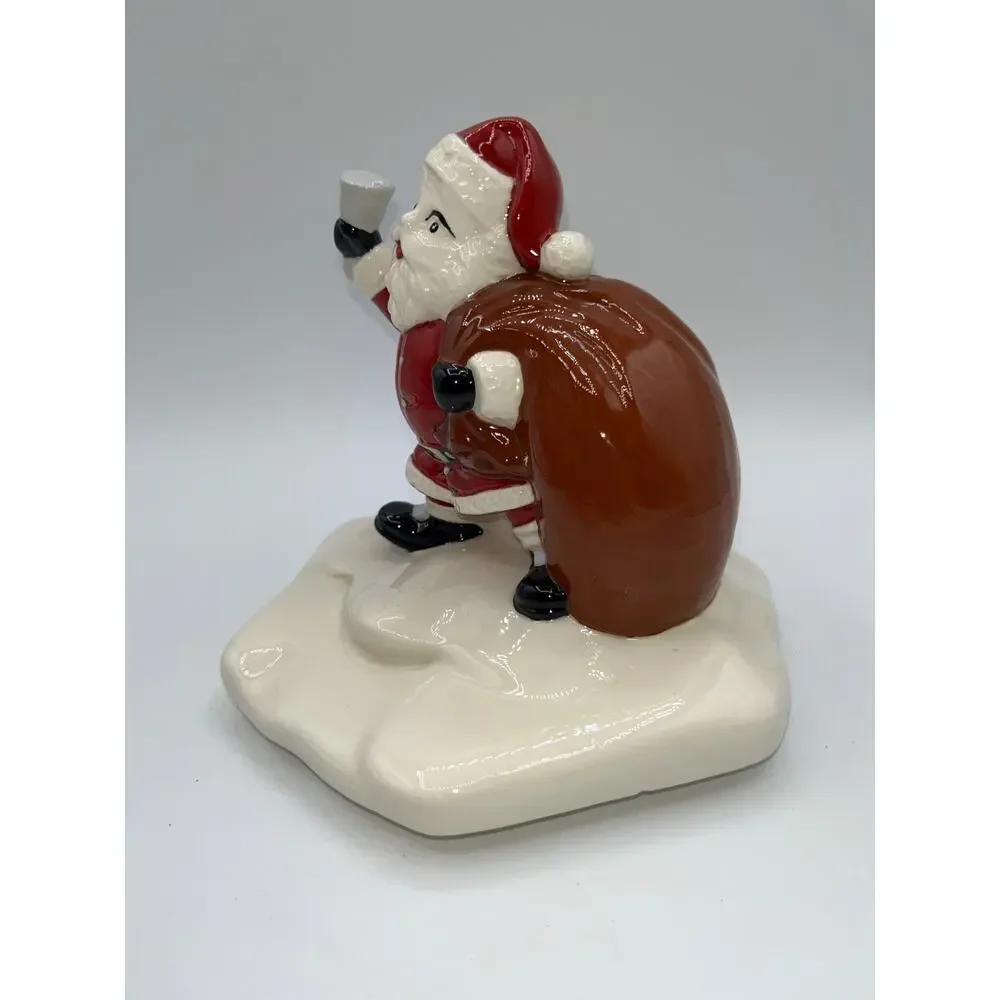 Vintage Japan Replacement Santa Claus Cookie Jar (LID ONLY) Replacement Top - Picture 8 of 16
